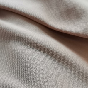 Interlock knit fabric close-up